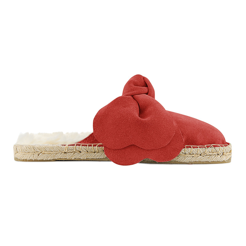 Faux Fur Coral Slippers