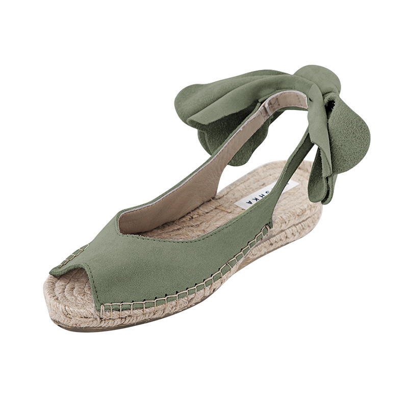 Surabaya Knot Sandal - Olive